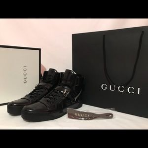 Gucci-‘Basket Darko’ Leather High-Top LIMITED!